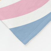 Retro-Wave-Design Fleecedecke (Ecke)