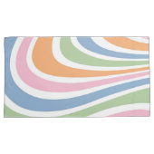 Retro-Wave-Design Kissenbezug (Vorderseite-Rechts)