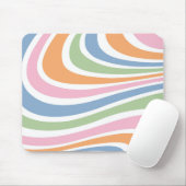 Retro-Wave-Design Mousepad (Mit Mouse)