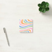 Retro-Wave-Design Post-it Klebezettel (Büro)