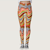 retro wave disco leggings (Vorderseite)