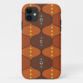 Retro Wave Orange Case-Mate iPhone Hülle