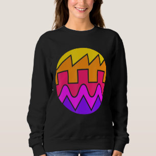 Retro Waveform Synthesizer Sound Wave Electronic M Sweatshirt