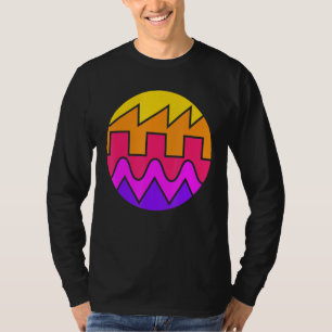 Retro Waveform Synthesizer Sound Wave Electronic M T-Shirt