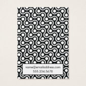 Retro-Waves & Dots-Muster für Grafikkarten (Rückseite)