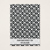 Retro-Waves & Dots-Muster für Grafikkarten (Rückseite)