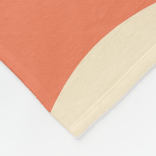 Retro-Waves mit verschmutzten Farben Fleecedecke (Ecke)