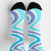 Retro Waves Socken (Oben)
