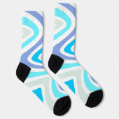 Retro Waves Socken (Rechts)