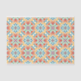Retro Wavy Abstrakt Pattern Decoupage Seidenpapier