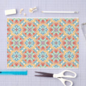 Retro Wavy Abstrakt Pattern Decoupage Seidenpapier (Handwerk)