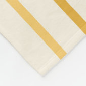 Retro Wavy Stripes Nahtloses Muster Fleecedecke (Ecke)