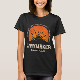 Retro Waymaker Promise Keeper Miracle Worker Chris T-Shirt