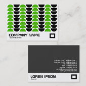 Retro-Wechselwirkungen Visitenkarte (Vorne/Hinten)