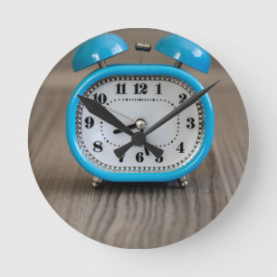 Retro Wecker Runde Wanduhr