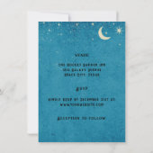 Retro Wedding Einladung zur Unterzeichnung (Rückseite)