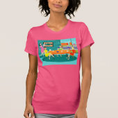 Retro Weekly Women's Card Game T - Shirt (Vorderseite)