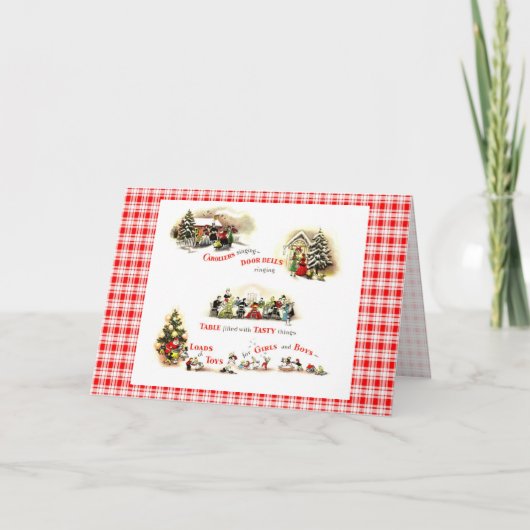 Retro Weihnachten der 40er Jahre (Vorderseite)