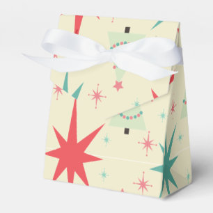Retro-Weihnachten der 50er Jahre Geschenkschachtel