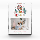 Retro Weihnachten Fotoblock (Vorderseite)