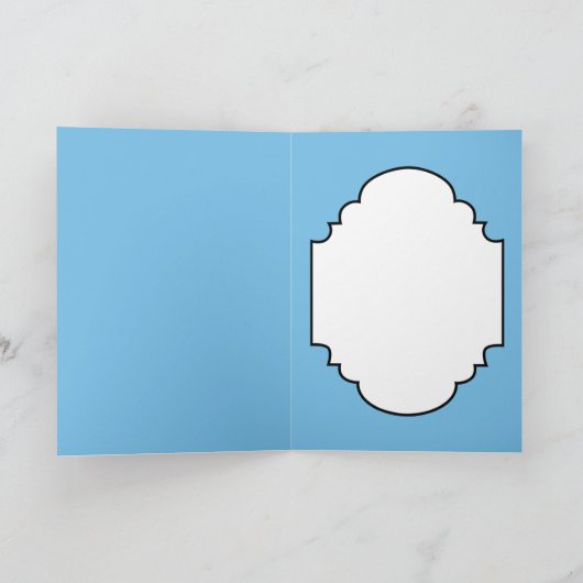 Retro Weihnachten Großmutter-Vogel (Innenseite)