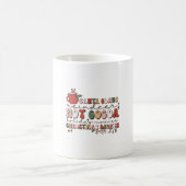 Retro-Weihnachten Kaffeetasse (Mittel)