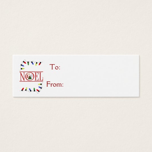 Retro-WEIHNACHTEN-Lichtenfolge (Vorderseite)