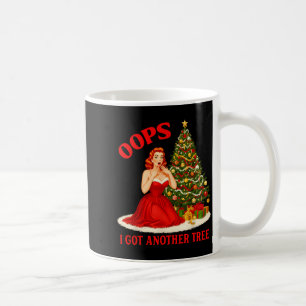 Retro-Weihnachten Oops ich habe einen weiteren Bau Kaffeetasse