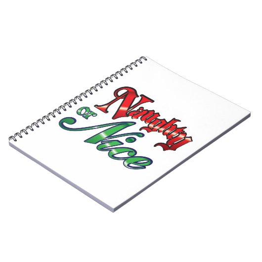 Retro Weihnachten, schmutzige oder schöne rote grü Notizblock (Linke Seite)