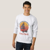 Retro Weihnachten Sweatshirt (Vorne ganz)