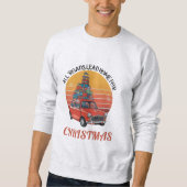 Retro Weihnachten Sweatshirt (Vorderseite)