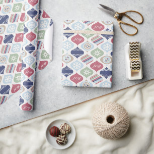 Retro-Weihnachten Vintage-Luxus Geschenkpapier