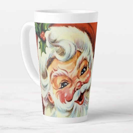 Retro Weihnachten Weihnachten Milchtasse (Linke Ecke)