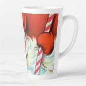 Retro Weihnachten Weihnachten Milchtasse (Rechts)