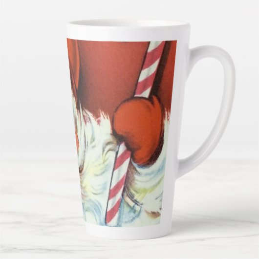 Retro Weihnachten Weihnachten Milchtasse (Rechts)