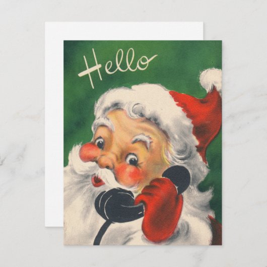 Retro Weihnachten Weihnachten Weihnachten im 1950e (Vorne/Hinten)