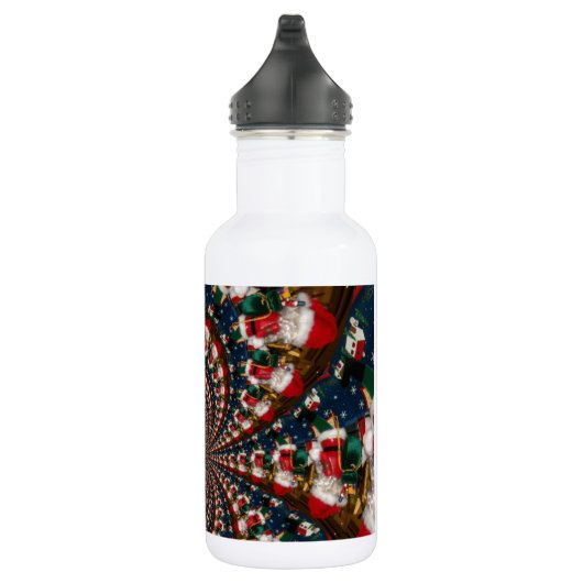 Retro Weihnachten Weihnachten Weihnachten Weihnach Trinkflasche (Rechts)