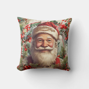 Retro-WeihnachtenSanta Claus Kissen