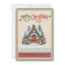 🎄Retro-Weihnachts-Cozy-Schneehäuschen