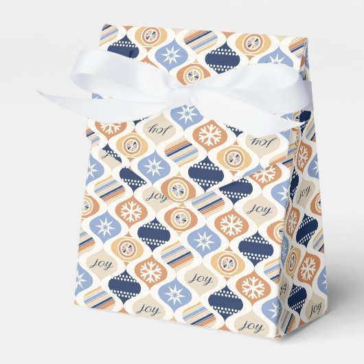 Retro Weihnachts Luxus Geschenkschachtel (Vorderseite)