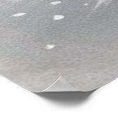 Retro Weihnachts Weihnachtsgebäck Weihnachtsmann R Poster (Ecke)