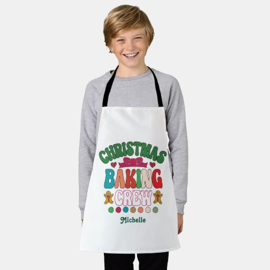 Retro Weihnachtsbacken Crews Schürze (Getragen)