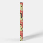 Retro Weihnachtsbäume Heilige Beerenstrasse Case-Mate iPhone Hülle (Rückseite / Rechts)