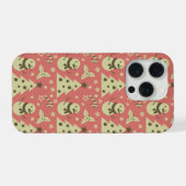 Retro Weihnachtsbäume Heilige Beerenstrasse iPhone Hülle (Rückseite (Horizontal))