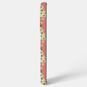 Retro Weihnachtsbäume Heilige Beerenstrasse Samsung Galaxy Hülle (Linke Seite)