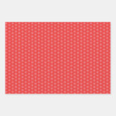 Retro Weihnachtsbäume Wrapping Paper Sheets Geschenkpapier Set (Vorderseite 3)