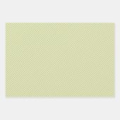 Retro Weihnachtsbäume Wrapping Paper Sheets Geschenkpapier Set (Vorderseite 2)