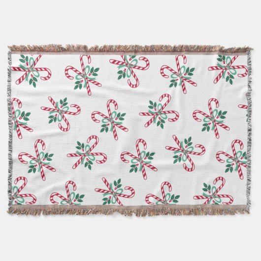 Retro Weihnachtscreme Decke (Vorderseite)