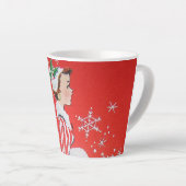 Retro Weihnachtsfeiertag Milchtasse (Rechte Ecke)