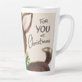 Retro-Weihnachtsfest Milchtasse (Rechts)